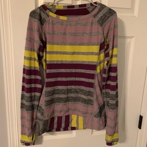 ✨Lululemon Multi Stripe L/S Tee✨